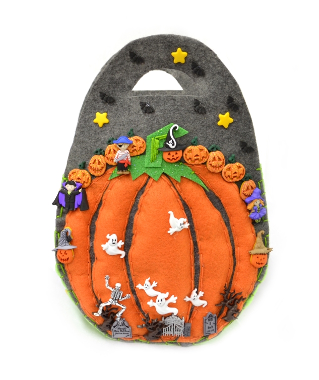 JJB halloween pumpkin bag