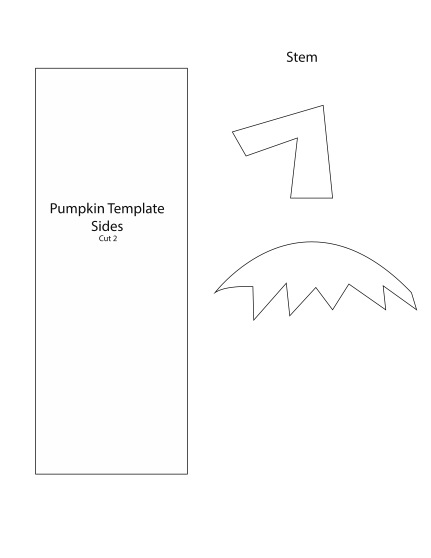 Pumpkin template 2