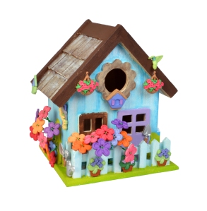 DIU Flower Garden Birdhouse